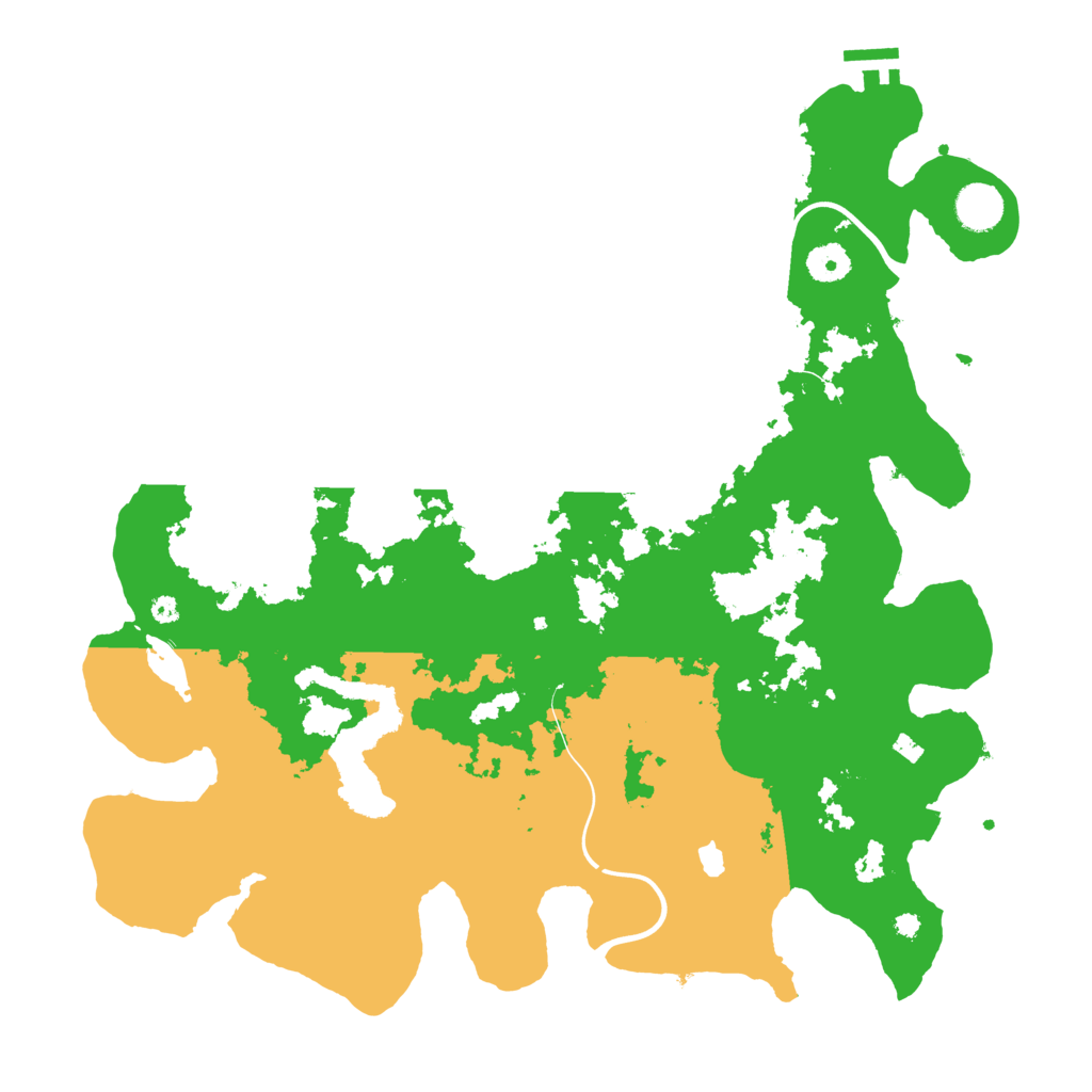 Biome Rust Map: Procedural Map, Size: 4000, Seed: 2121799826