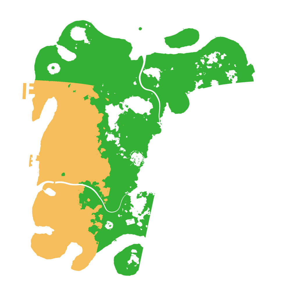 Biome Rust Map: Procedural Map, Size: 3750, Seed: 49998