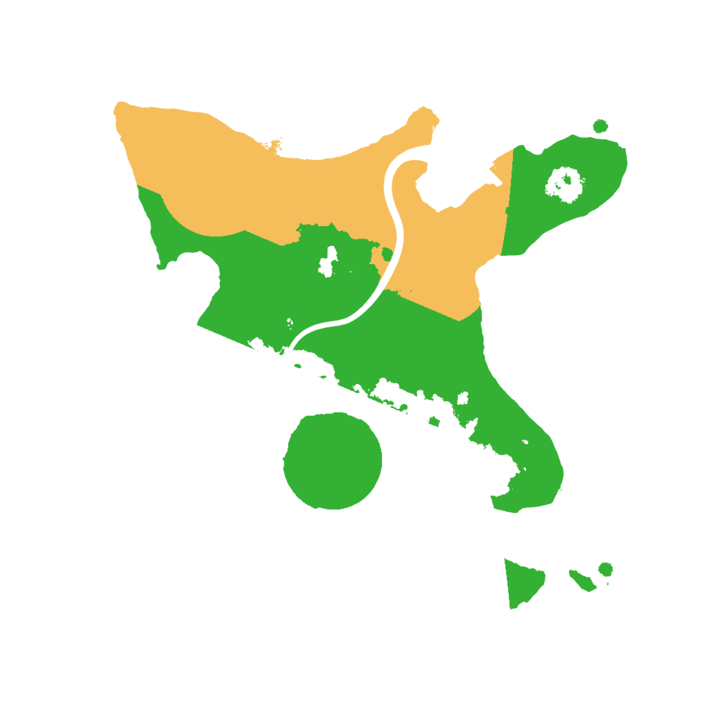 Biome Rust Map: Procedural Map, Size: 2000, Seed: 252