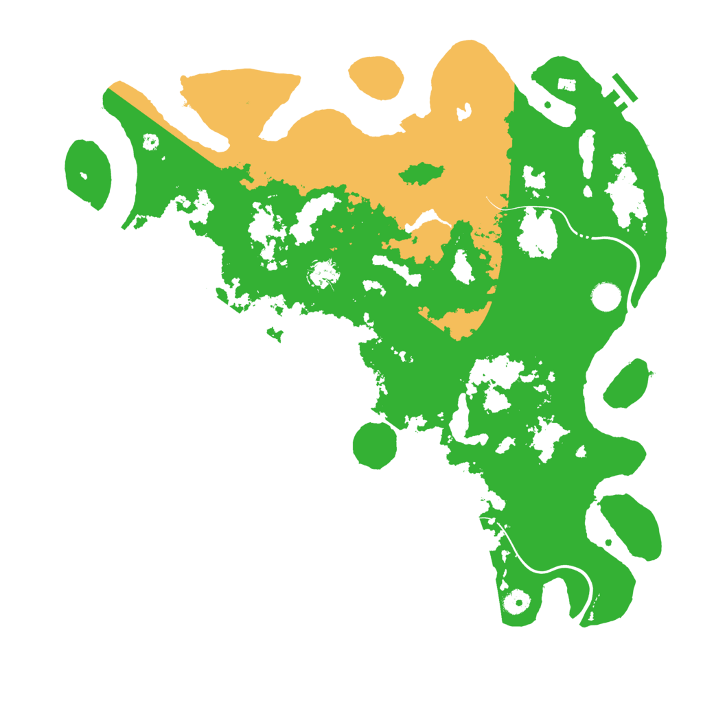 Biome Rust Map: Procedural Map, Size: 4250, Seed: 65494