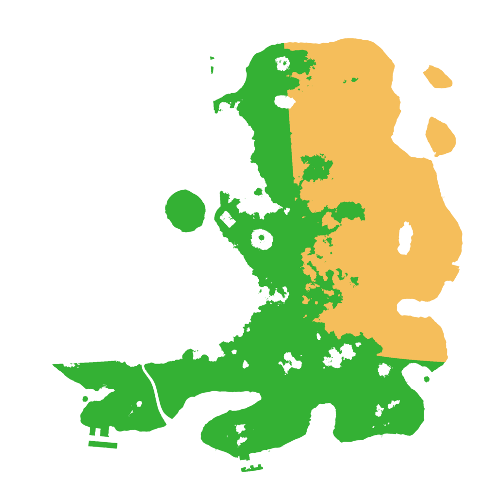 Biome Rust Map: Procedural Map, Size: 3500, Seed: 1410704757