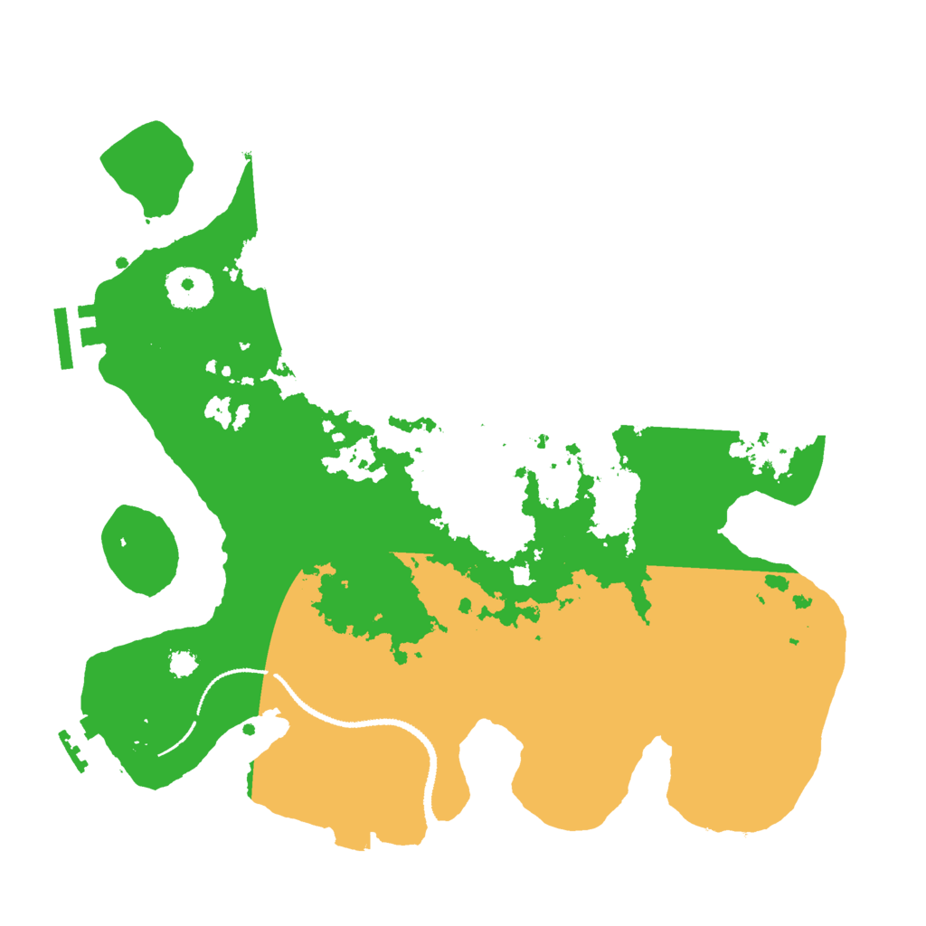 Biome Rust Map: Procedural Map, Size: 3050, Seed: 1435929482