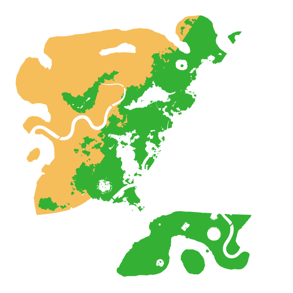 Biome Rust Map: Procedural Map, Size: 3850, Seed: 466310247
