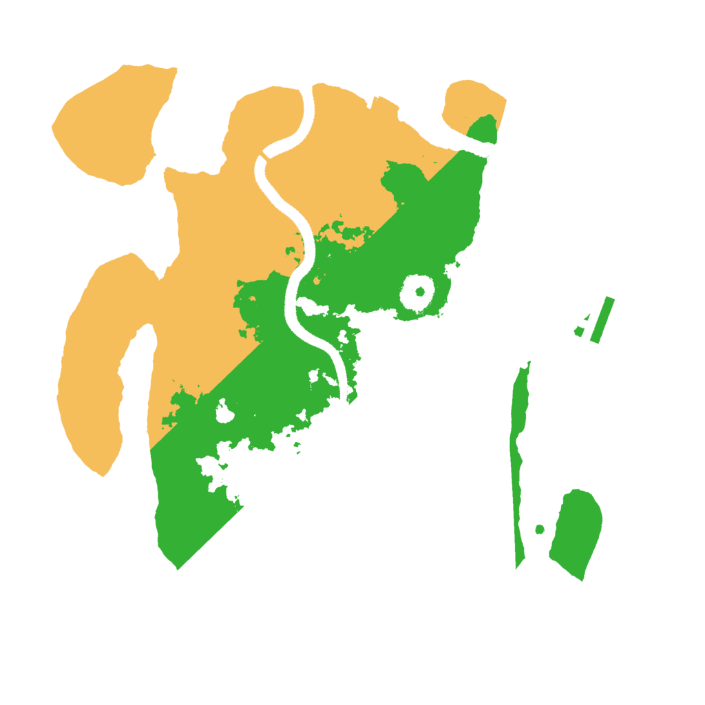 Biome Rust Map: Procedural Map, Size: 3000, Seed: 180171781