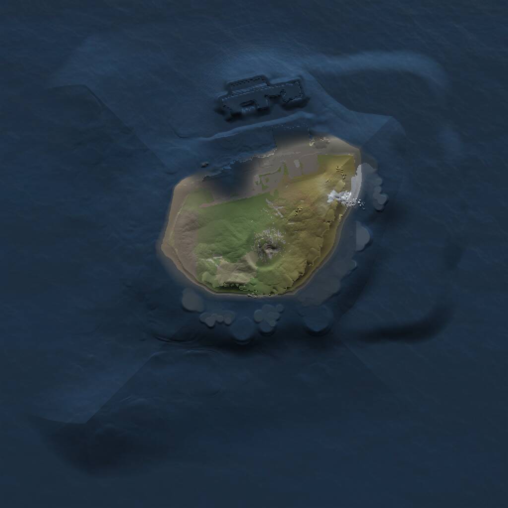 Rust Map: Procedural Map, Size: 1000, Seed: 25534681, 2 Monuments