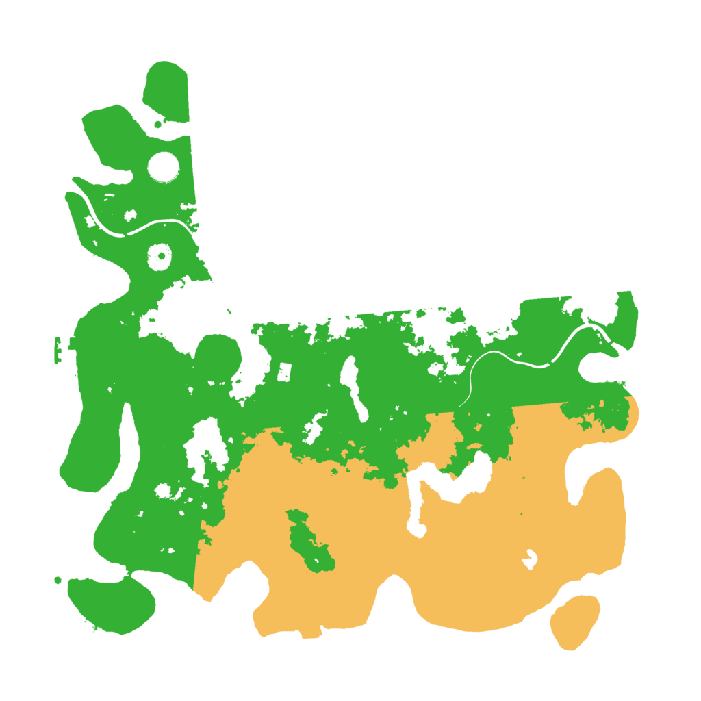 Biome Rust Map: Procedural Map, Size: 4000, Seed: 637528