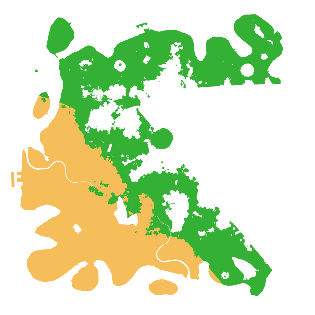 Biome Rust Map: Procedural Map, Size: 4200, Seed: 986501516