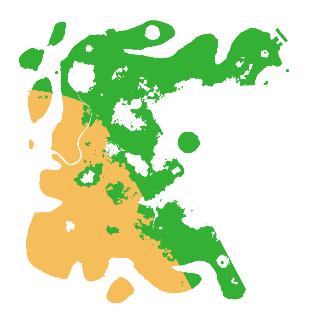Biome Rust Map: Procedural Map, Size: 4000, Seed: 1111362275