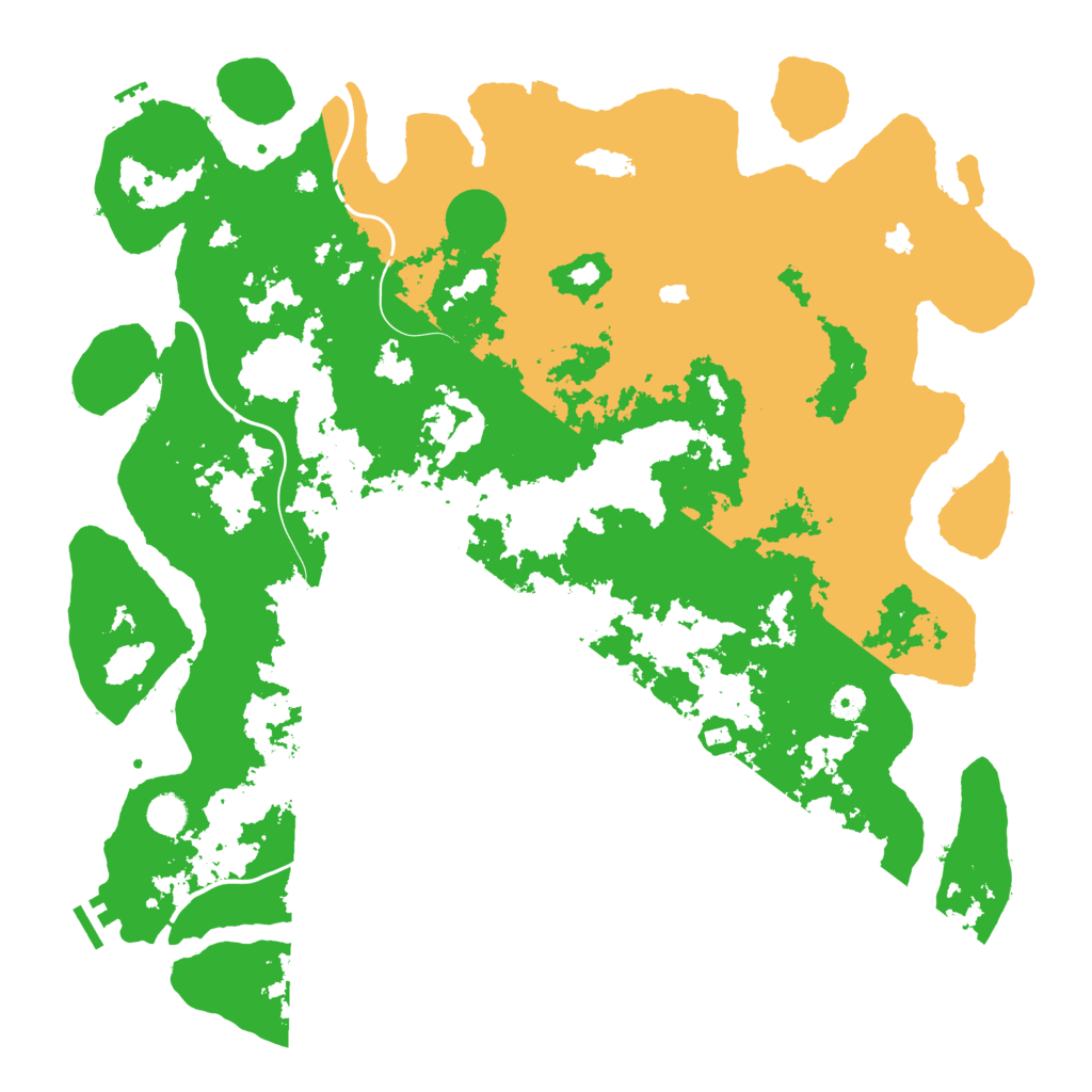 Biome Rust Map: Procedural Map, Size: 4750, Seed: 659865268