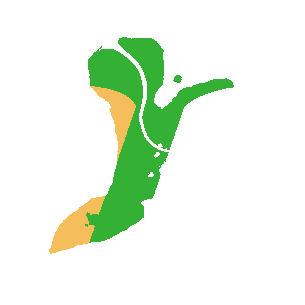 Biome Rust Map: Procedural Map, Size: 1500, Seed: 16309