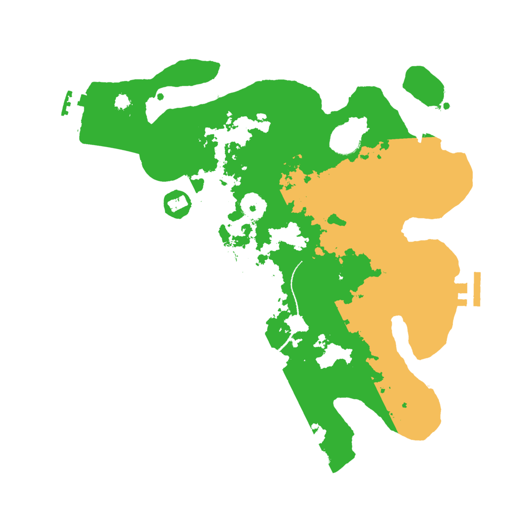 Biome Rust Map: Procedural Map, Size: 3000, Seed: 602664681