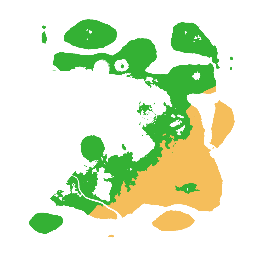 Biome Rust Map: Procedural Map, Size: 3000, Seed: 477020530