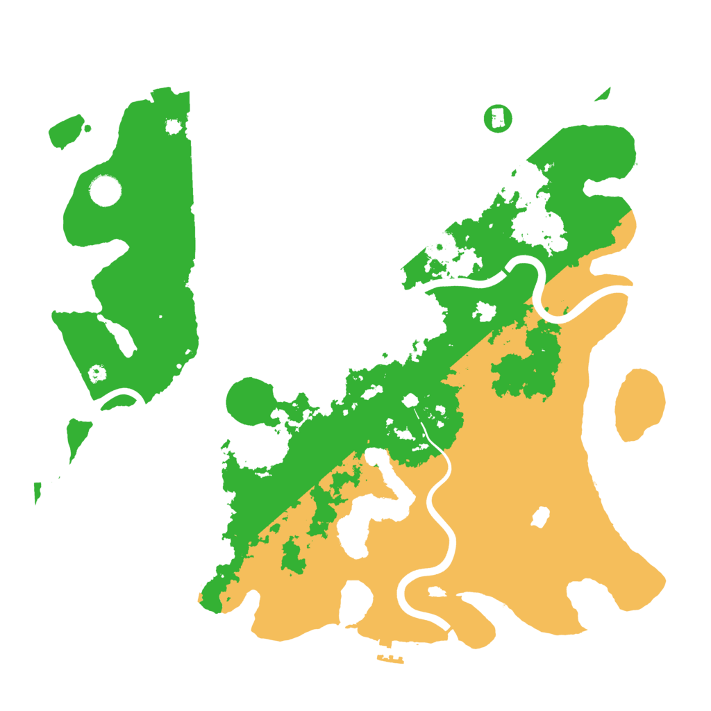 Biome Rust Map: Procedural Map, Size: 4000, Seed: 585079904