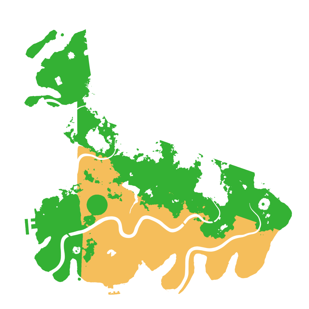 Biome Rust Map: Procedural Map, Size: 4000, Seed: 435557540