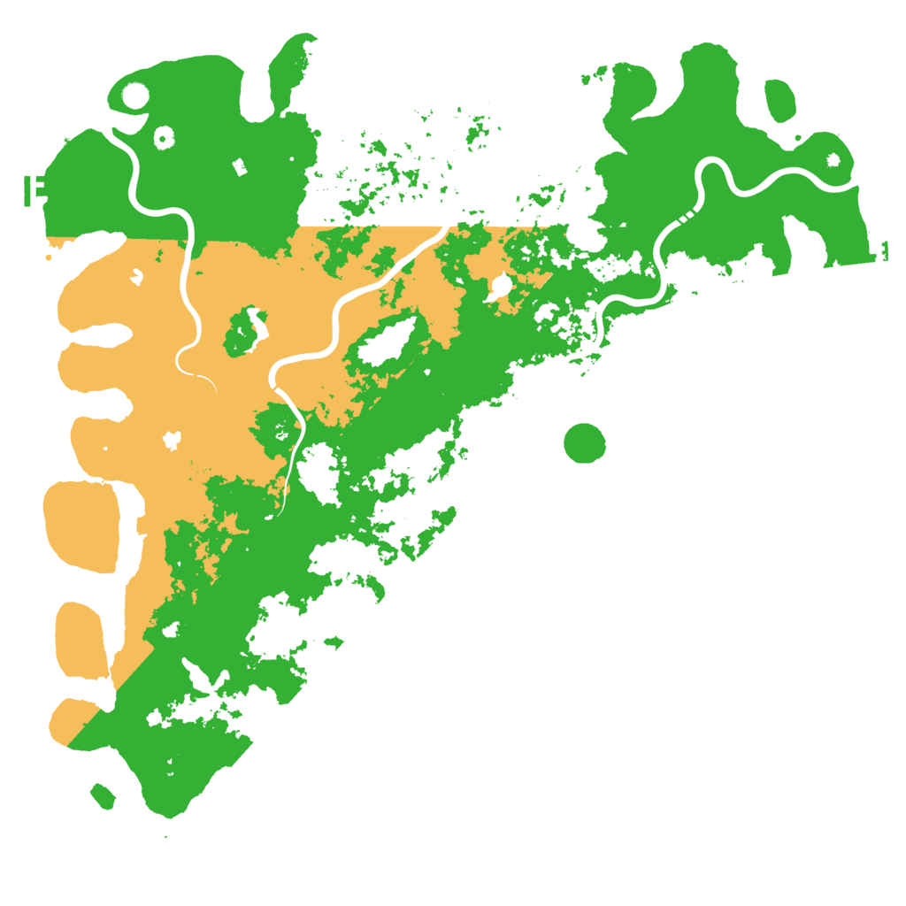 Biome Rust Map: Procedural Map, Size: 6000, Seed: 648258