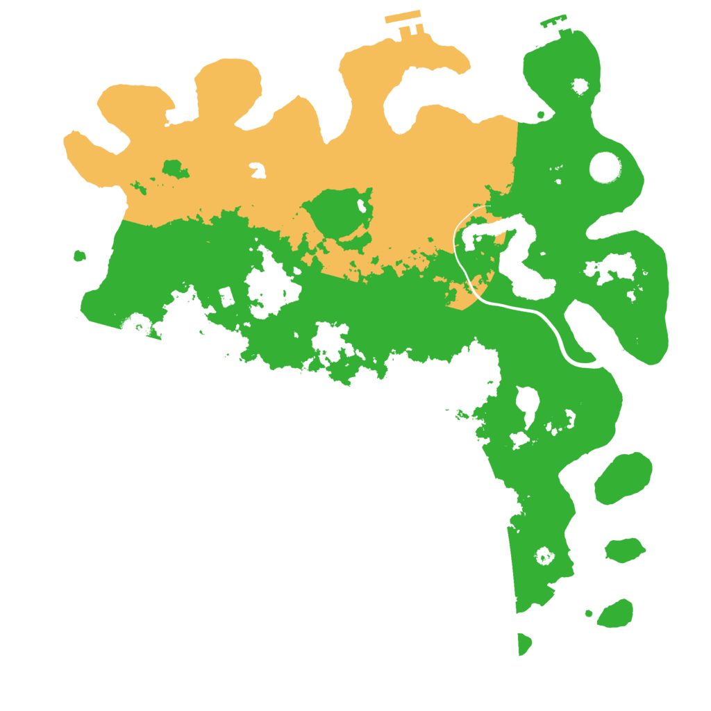 Biome Rust Map: Procedural Map, Size: 4000, Seed: 591954834