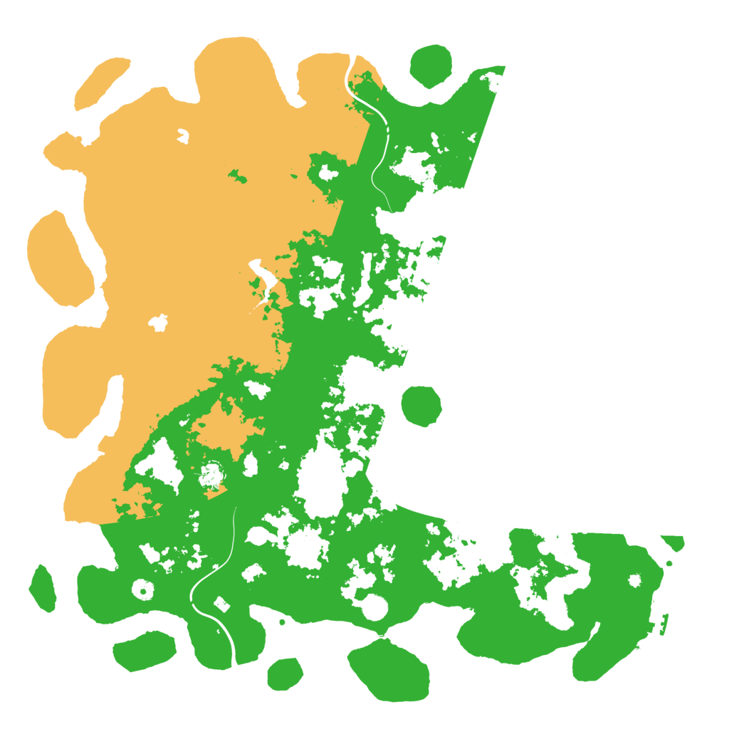 Biome Rust Map: Procedural Map, Size: 5000, Seed: 1802035451