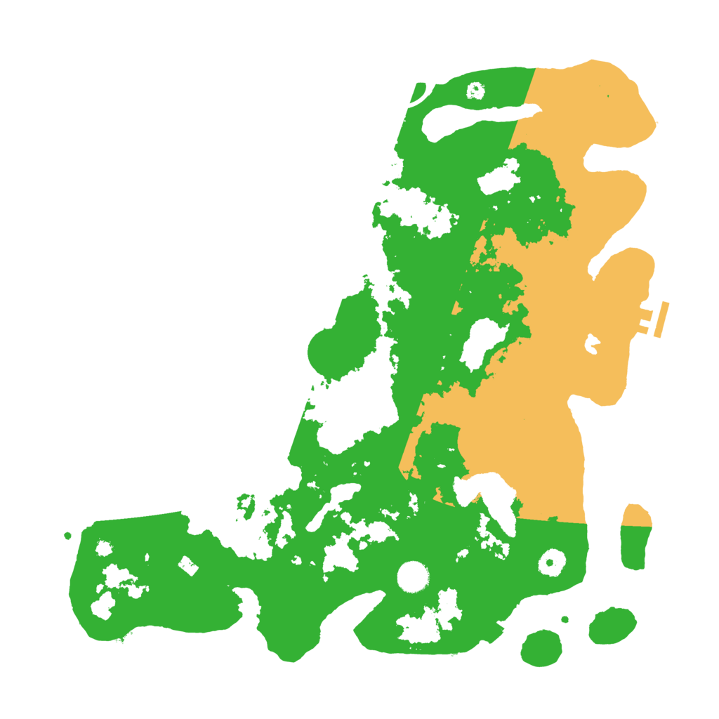 Biome Rust Map: Procedural Map, Size: 4000, Seed: 658642253