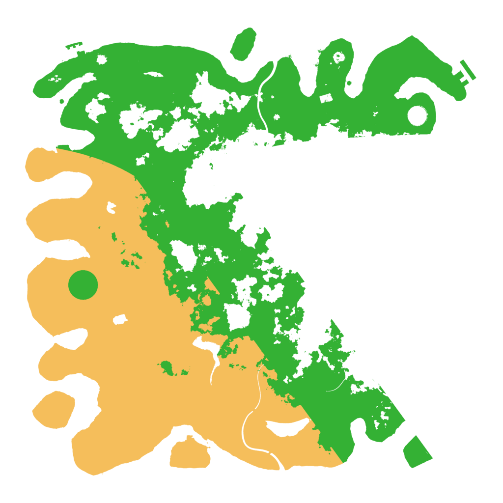 Biome Rust Map: Procedural Map, Size: 4500, Seed: 1706120552