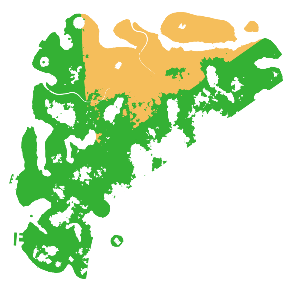 Biome Rust Map: Procedural Map, Size: 4750, Seed: 523232