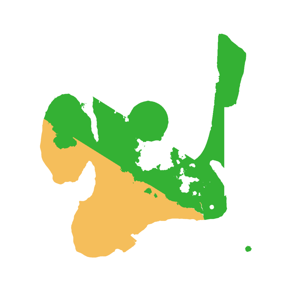 Biome Rust Map: Procedural Map, Size: 2000, Seed: 5778