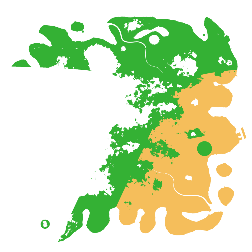 Biome Rust Map: Procedural Map, Size: 4500, Seed: 1013