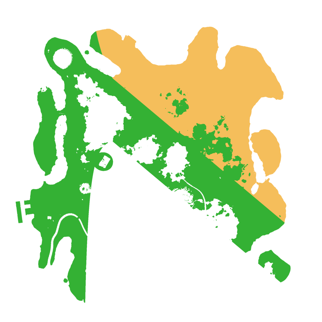 Biome Rust Map: Procedural Map, Size: 3000, Seed: 1218055253