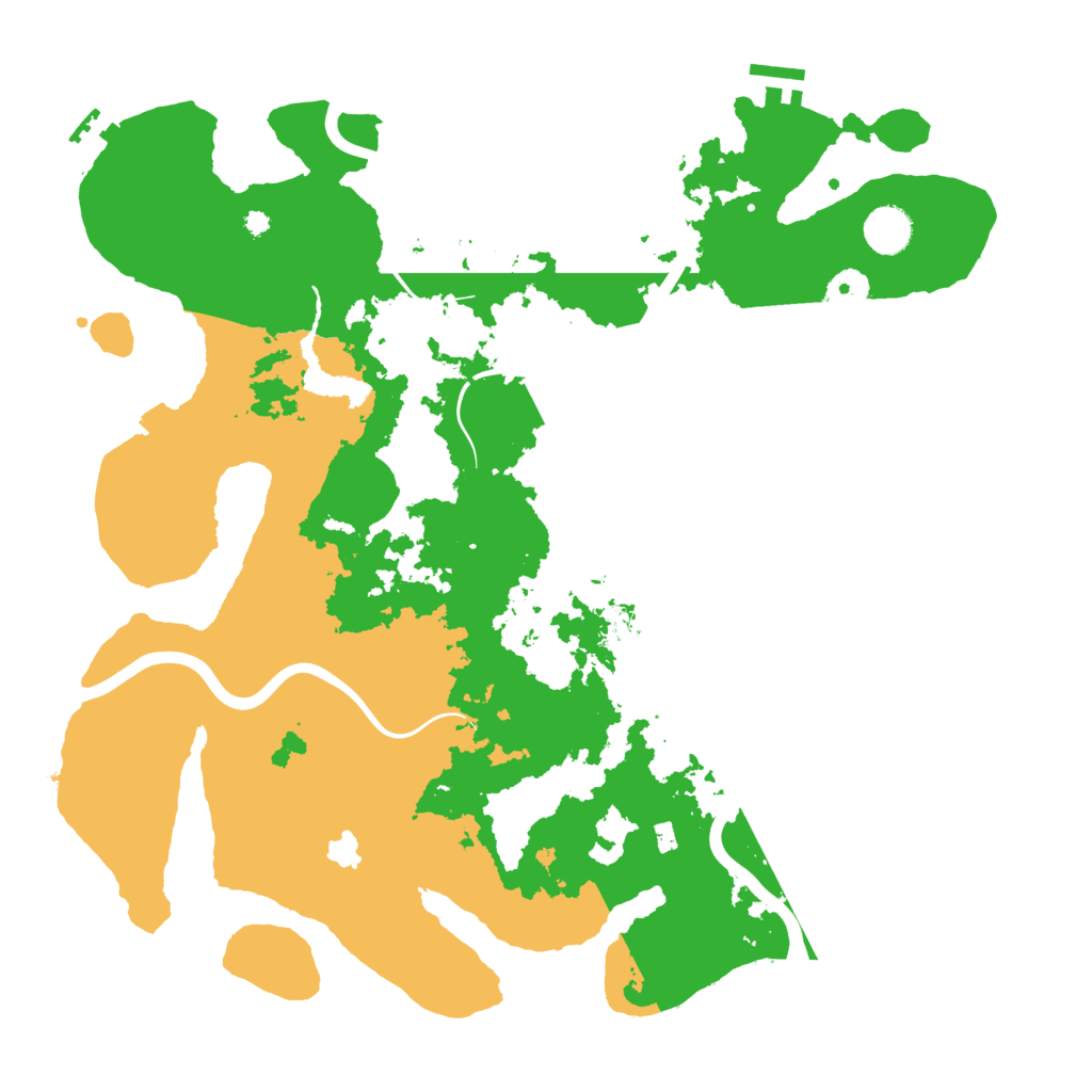 Biome Rust Map: Procedural Map, Size: 4000, Seed: 1953300996