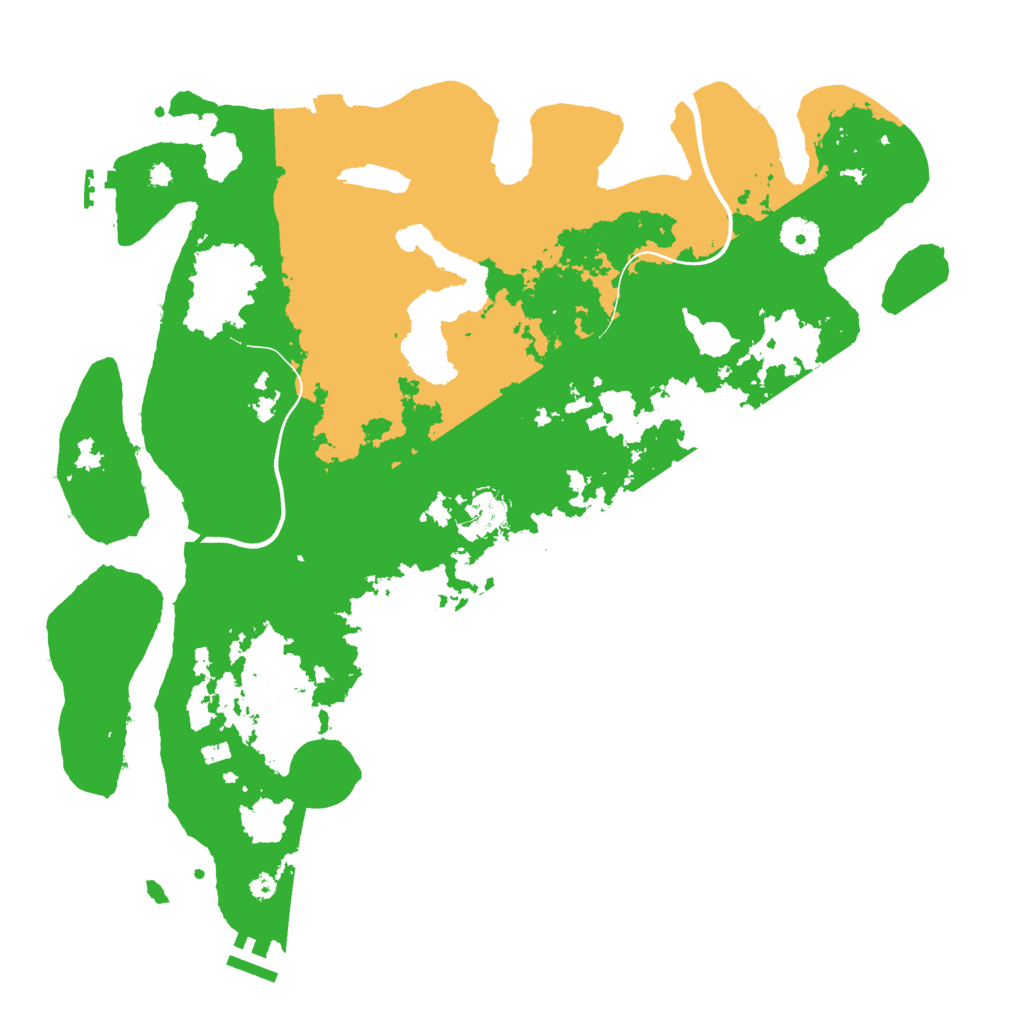 Biome Rust Map: Procedural Map, Size: 4000, Seed: 5114