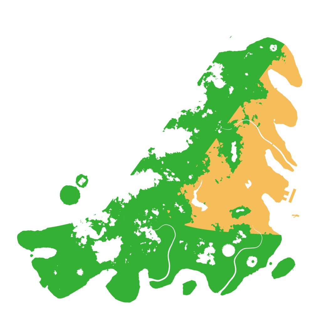 Biome Rust Map: Procedural Map, Size: 4500, Seed: 1567294322