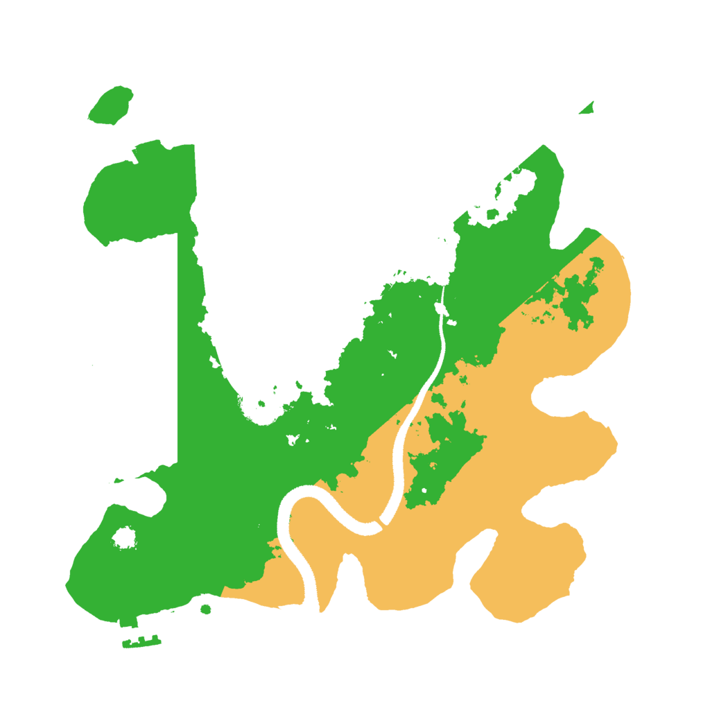 Biome Rust Map: Procedural Map, Size: 2800, Seed: 1403823284