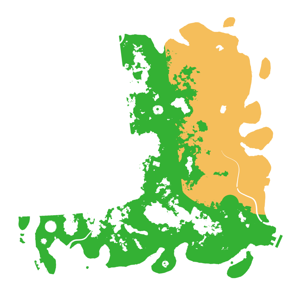 Biome Rust Map: Procedural Map, Size: 4500, Seed: 26726
