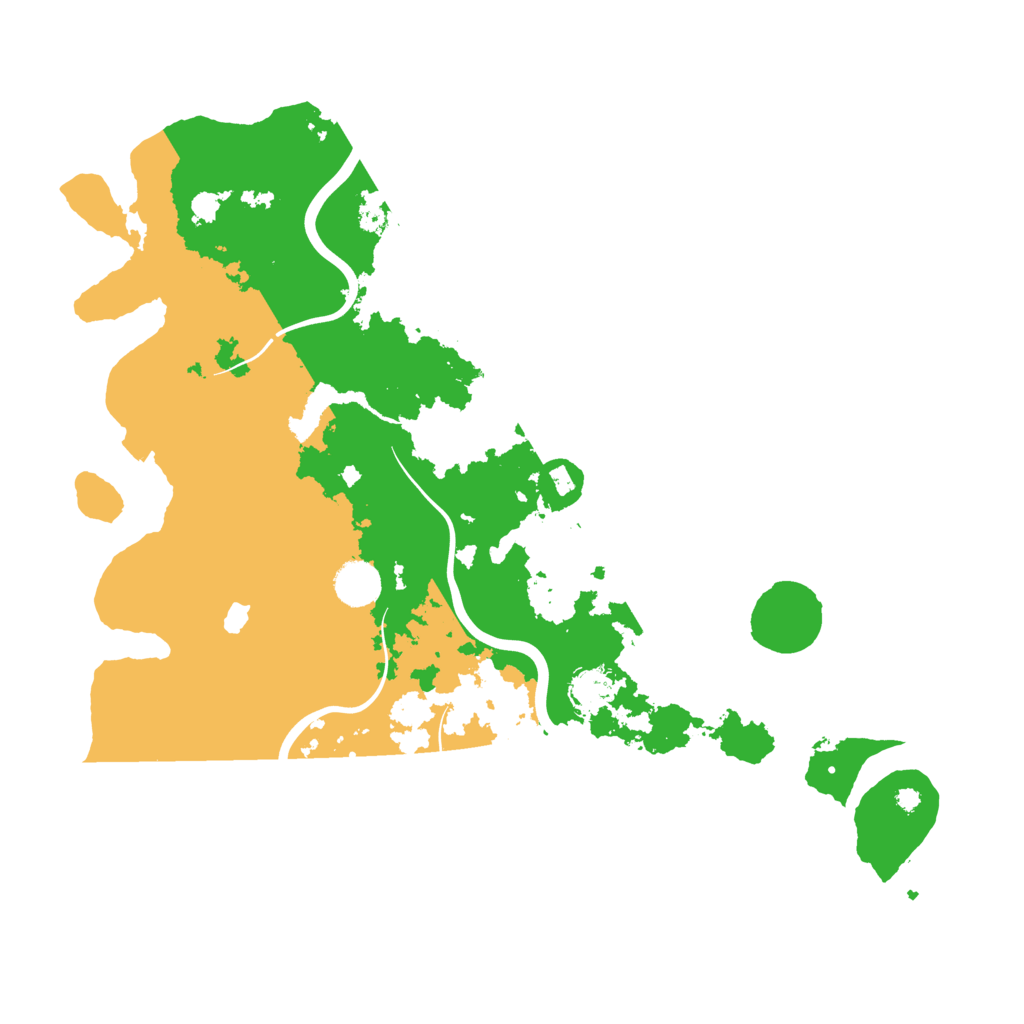 Biome Rust Map: Procedural Map, Size: 4000, Seed: 2078463365