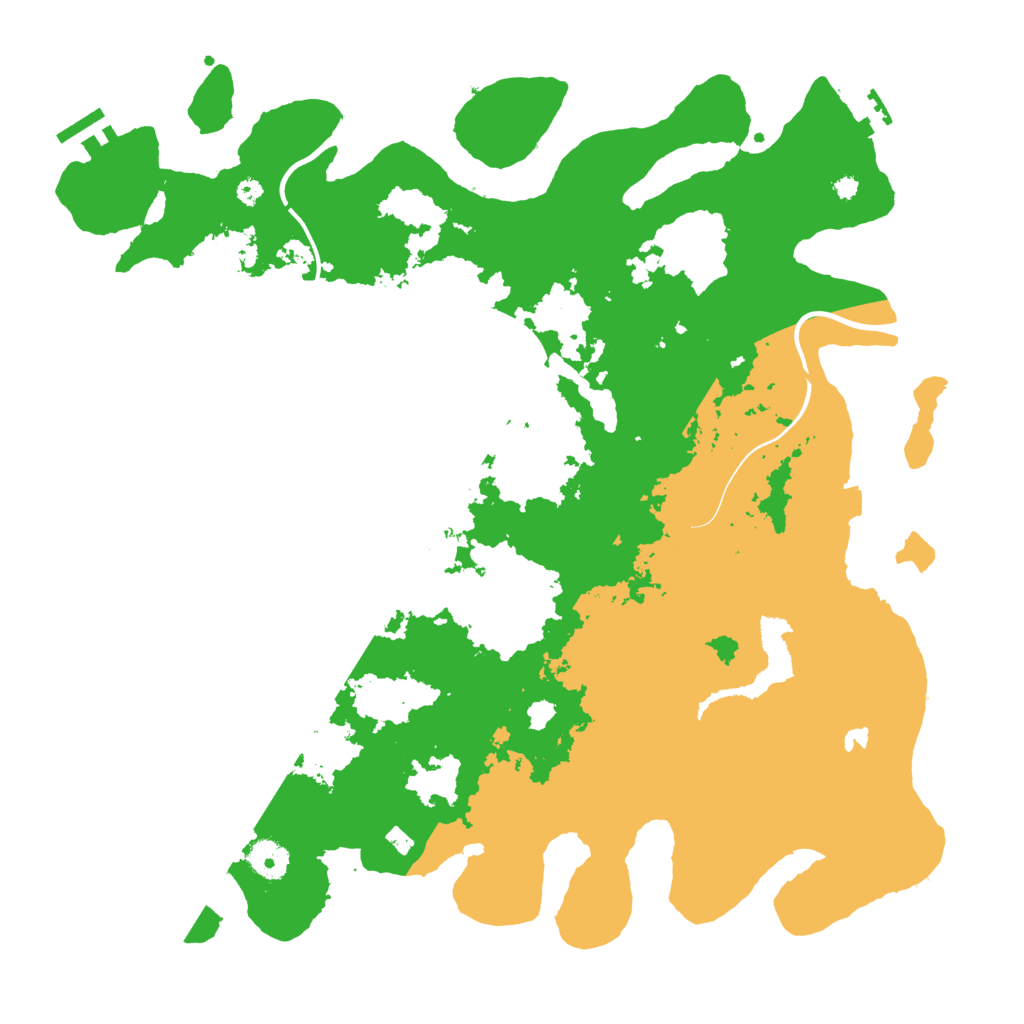 Biome Rust Map: Procedural Map, Size: 4000, Seed: 28772