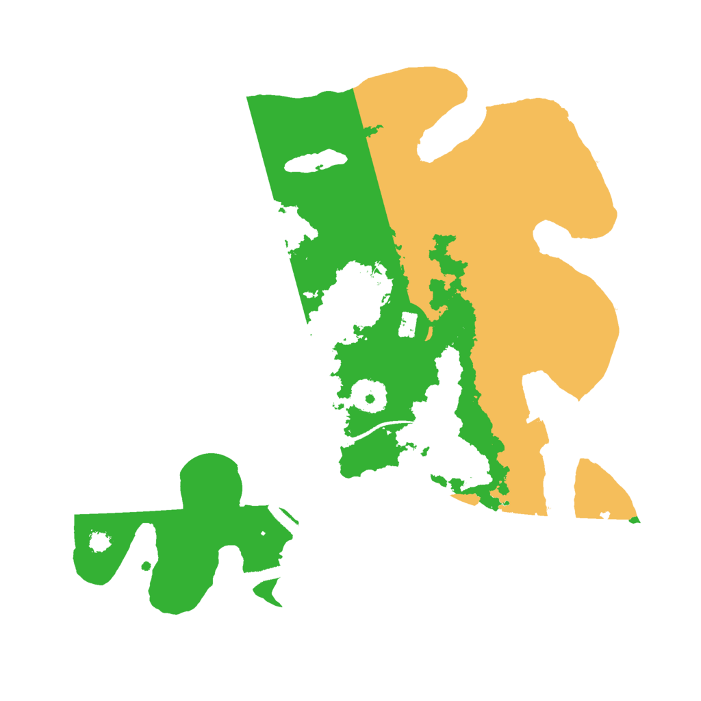 Biome Rust Map: Procedural Map, Size: 3000, Seed: 2834019