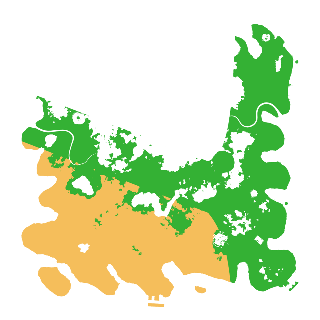Biome Rust Map: Procedural Map, Size: 4000, Seed: 8434153