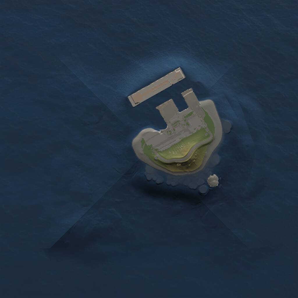 Rust Map: Procedural Map, Size: 1000, Seed: 1747506010, 2 Monuments