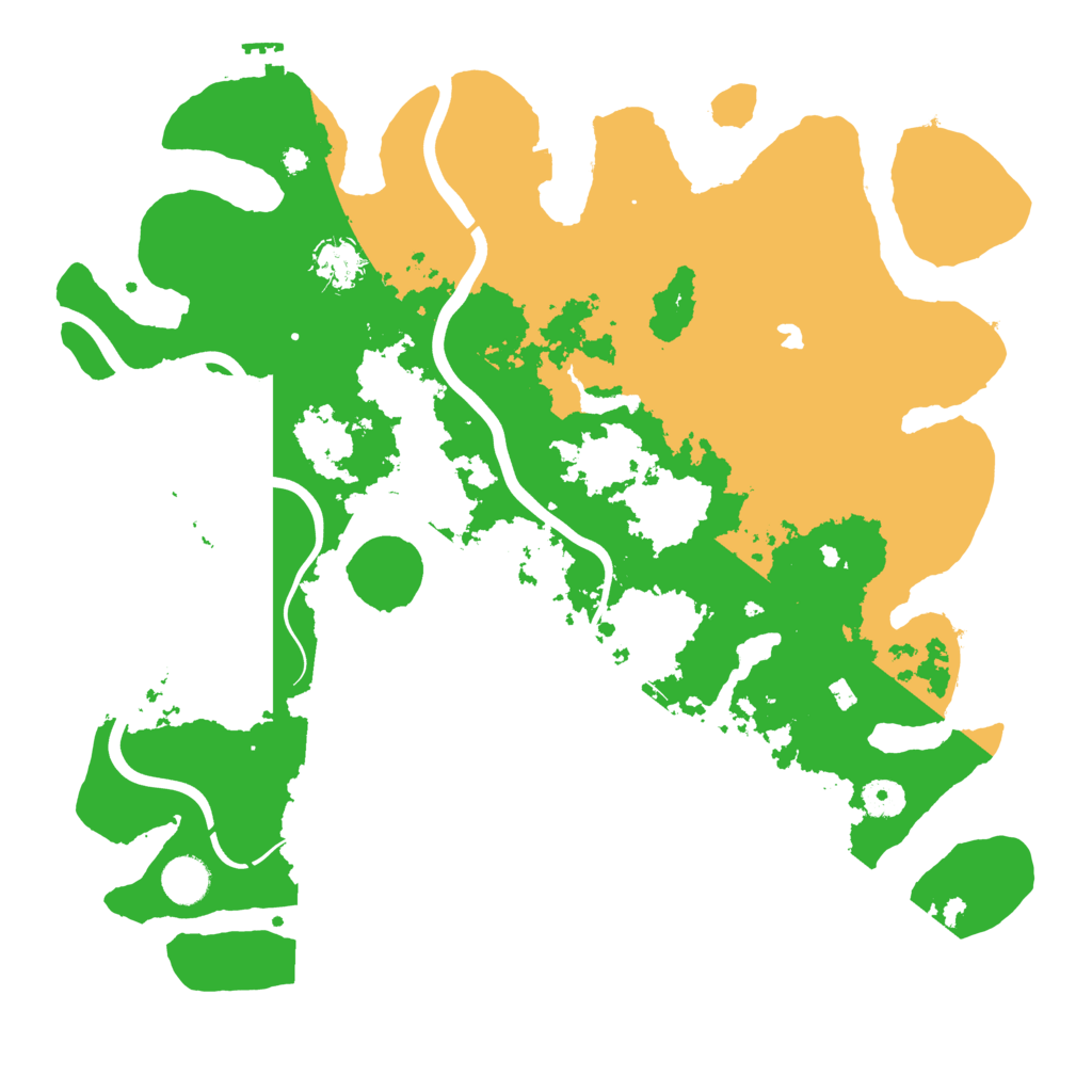 Biome Rust Map: Procedural Map, Size: 4000, Seed: 195475236