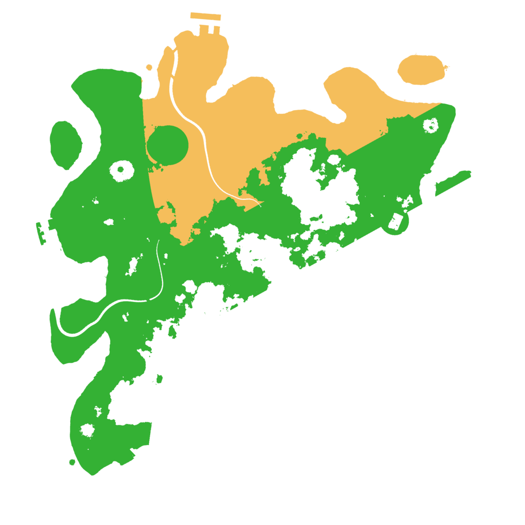 Biome Rust Map: Procedural Map, Size: 3500, Seed: 894876183