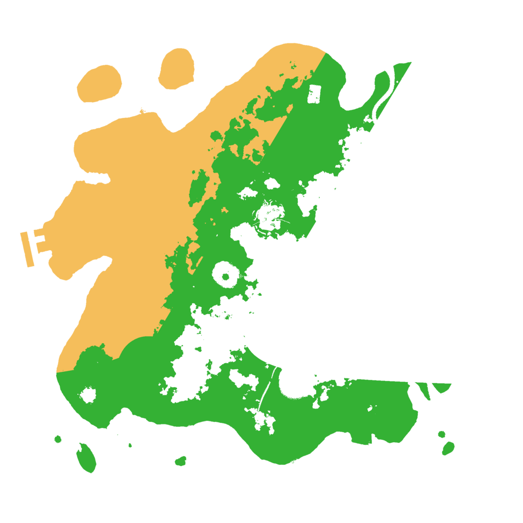Biome Rust Map: Procedural Map, Size: 3000, Seed: 766744