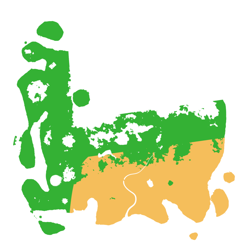 Biome Rust Map: Procedural Map, Size: 4000, Seed: 243736283