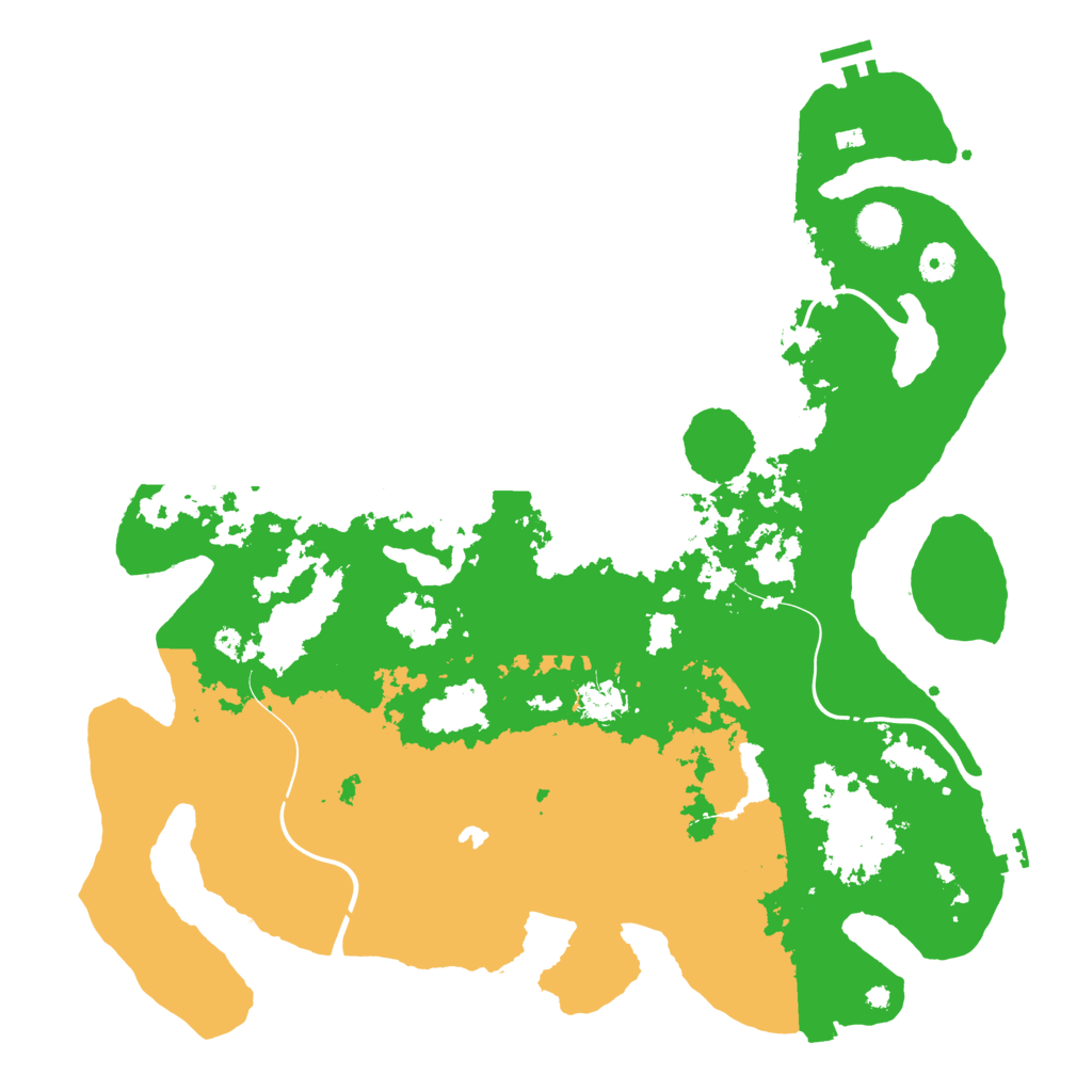 Biome Rust Map: Procedural Map, Size: 4250, Seed: 1706865327