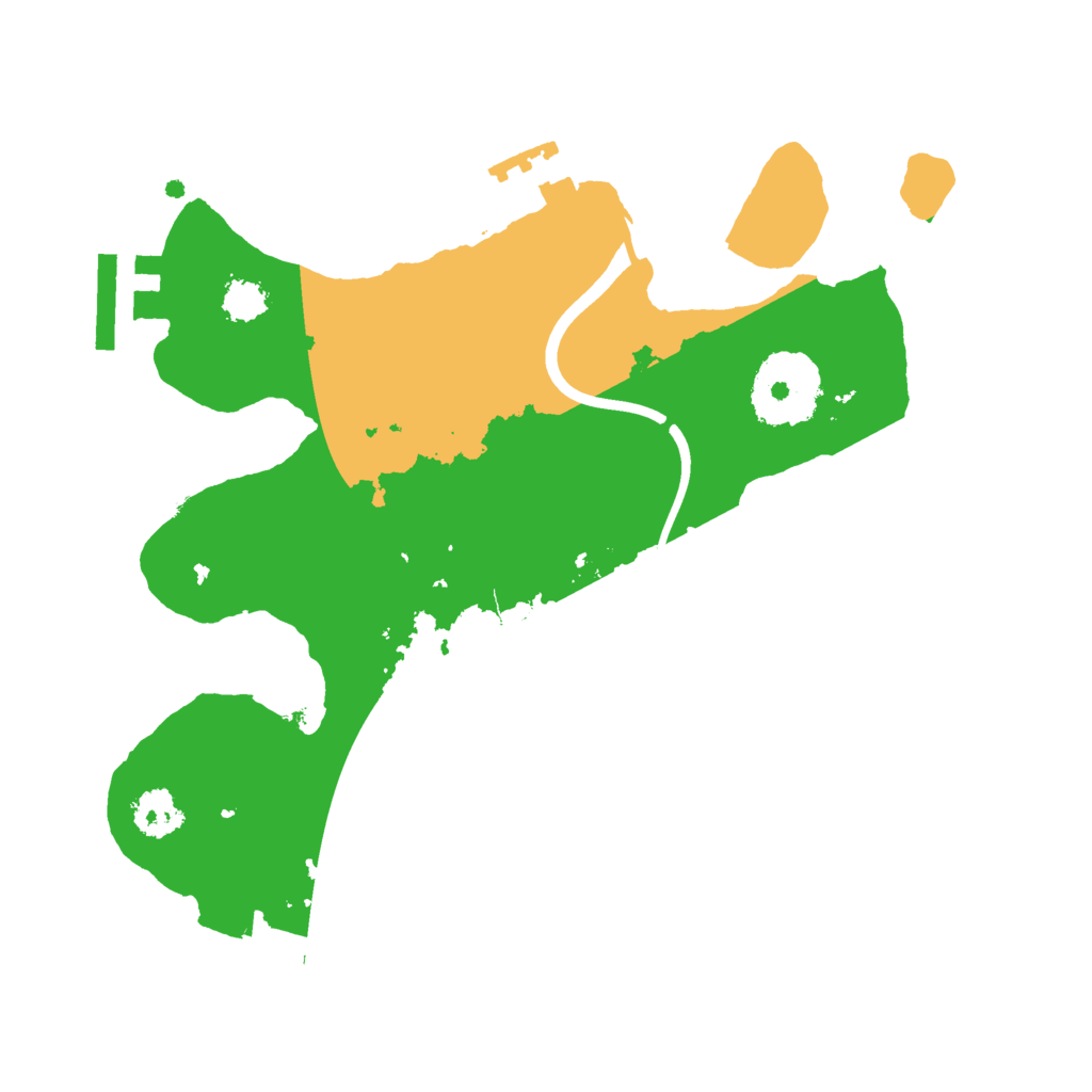 Biome Rust Map: Procedural Map, Size: 2300, Seed: 1755839720