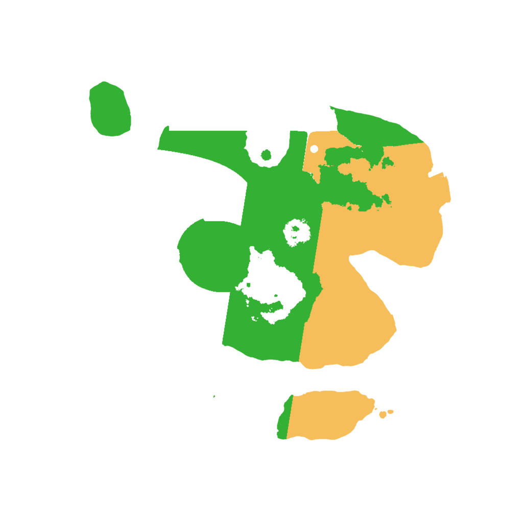 Biome Rust Map: Procedural Map, Size: 2000, Seed: 698059956