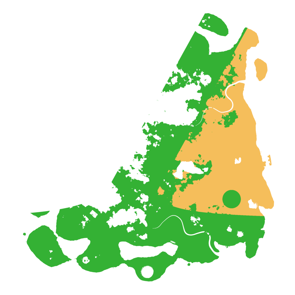 Biome Rust Map: Procedural Map, Size: 4250, Seed: 1010400772
