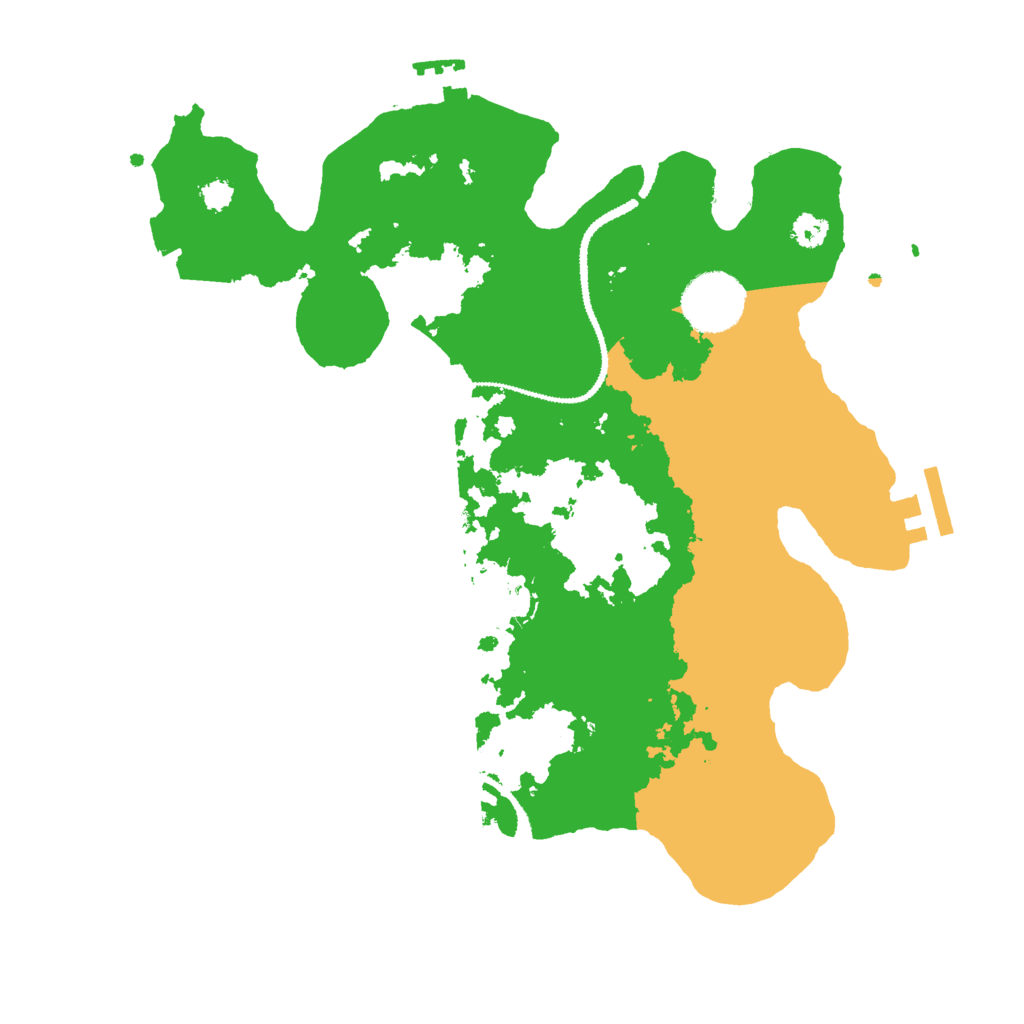 Biome Rust Map: Procedural Map, Size: 2995, Seed: 57485653