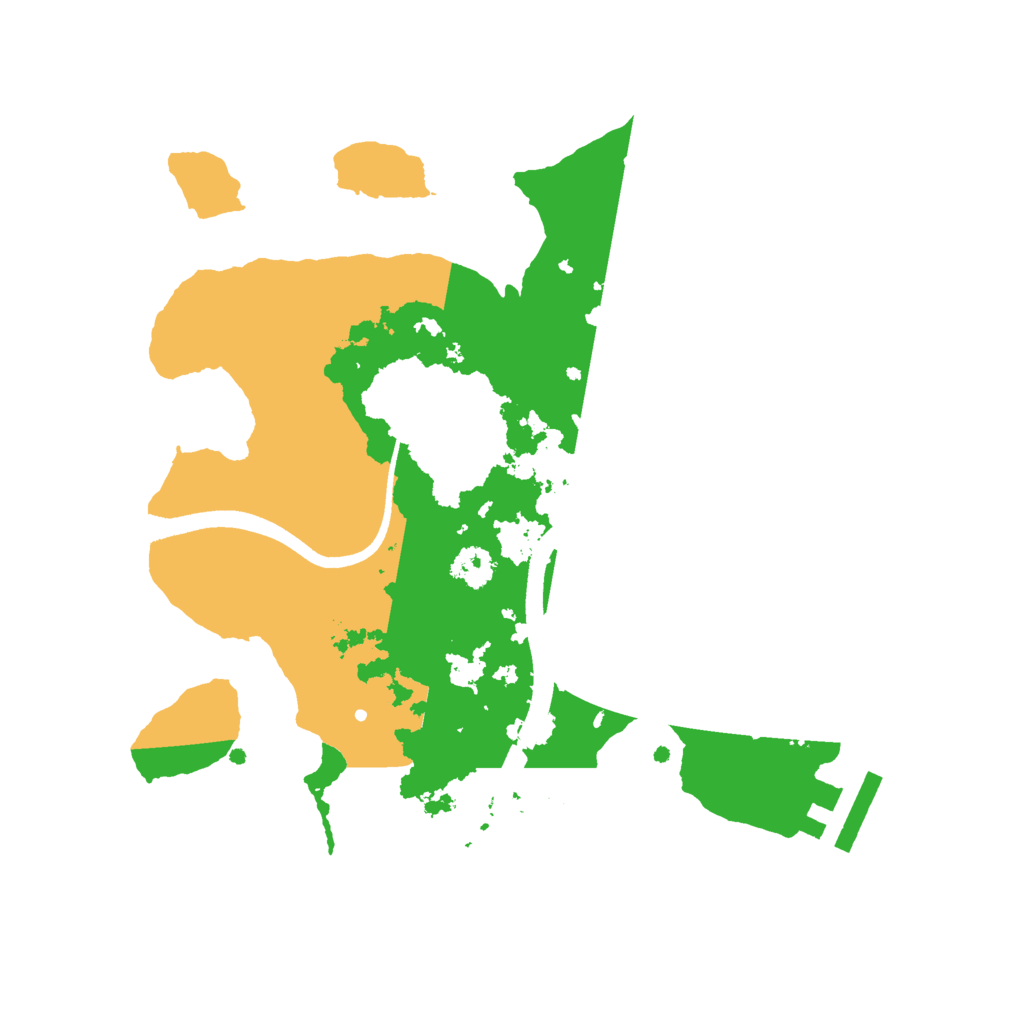 Biome Rust Map: Procedural Map, Size: 2500, Seed: 1262243108