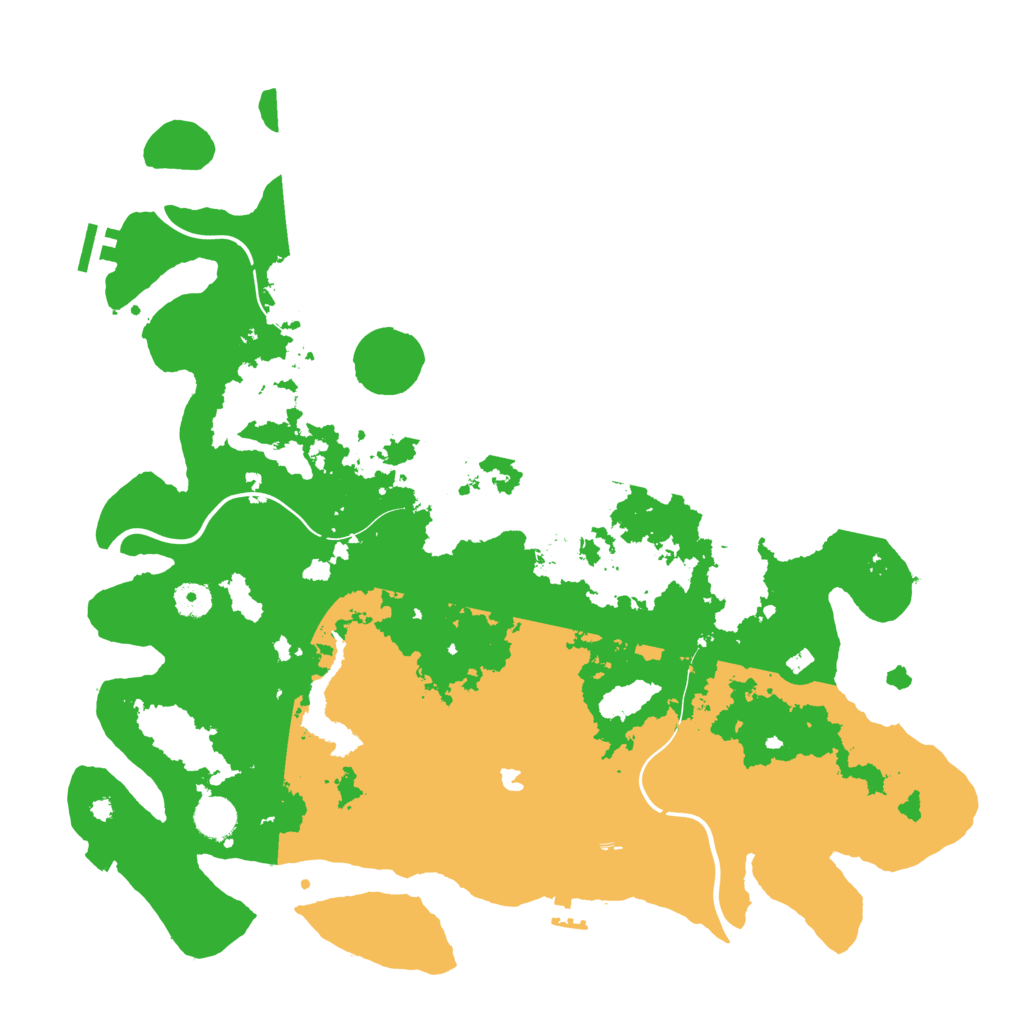 Biome Rust Map: Procedural Map, Size: 4250, Seed: 122768