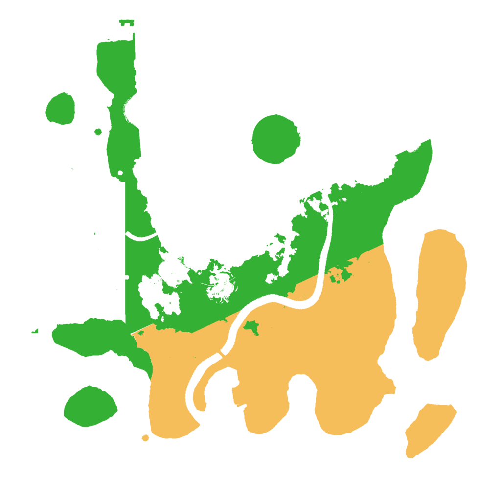 Biome Rust Map: Procedural Map, Size: 3000, Seed: 1467433853