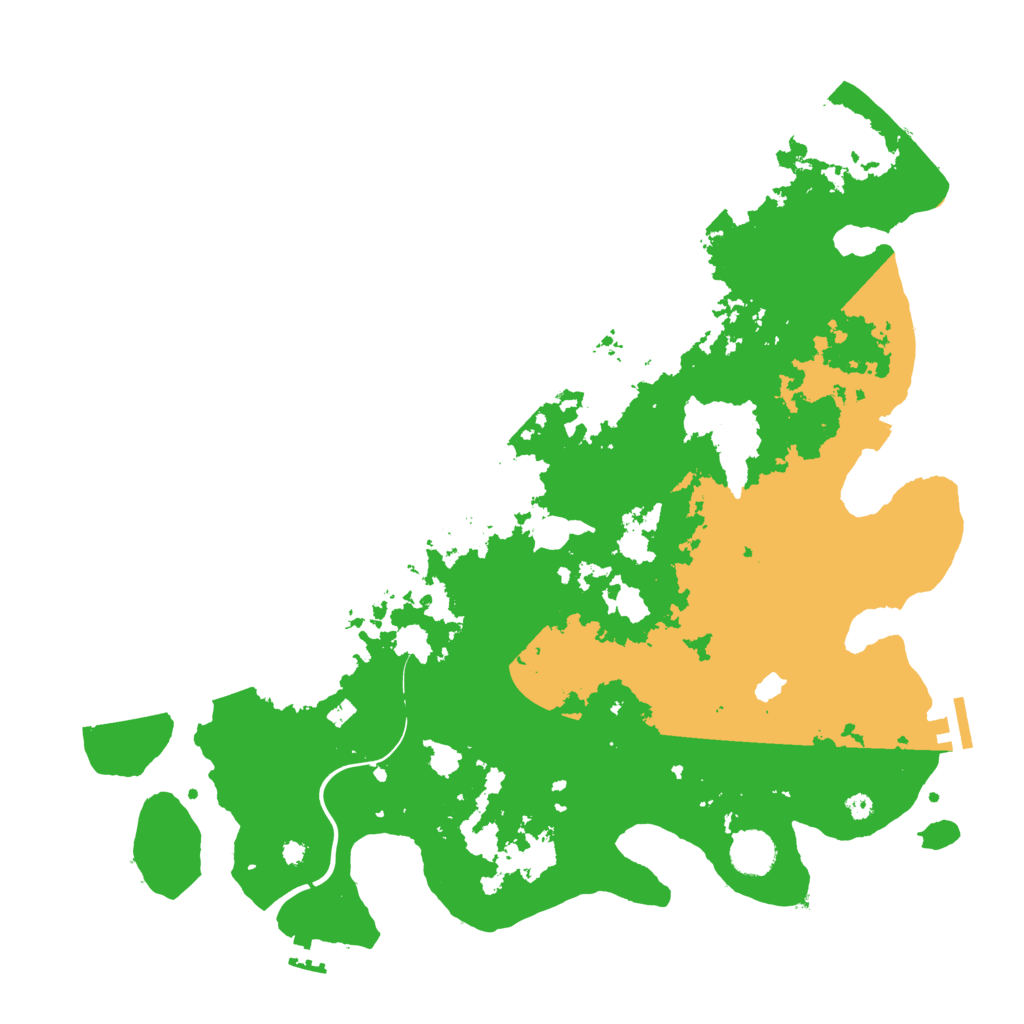 Biome Rust Map: Procedural Map, Size: 4000, Seed: 278031964